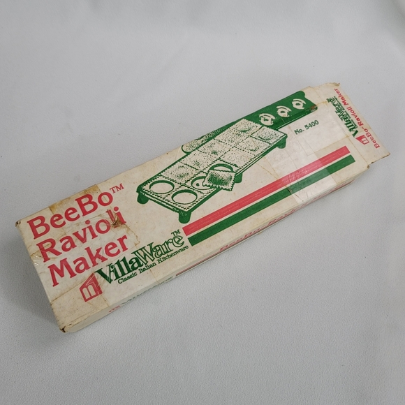 Vtg Beebo Ravioli Maker Villaware Classic Italian Kitchenware - Picture 11 of 13